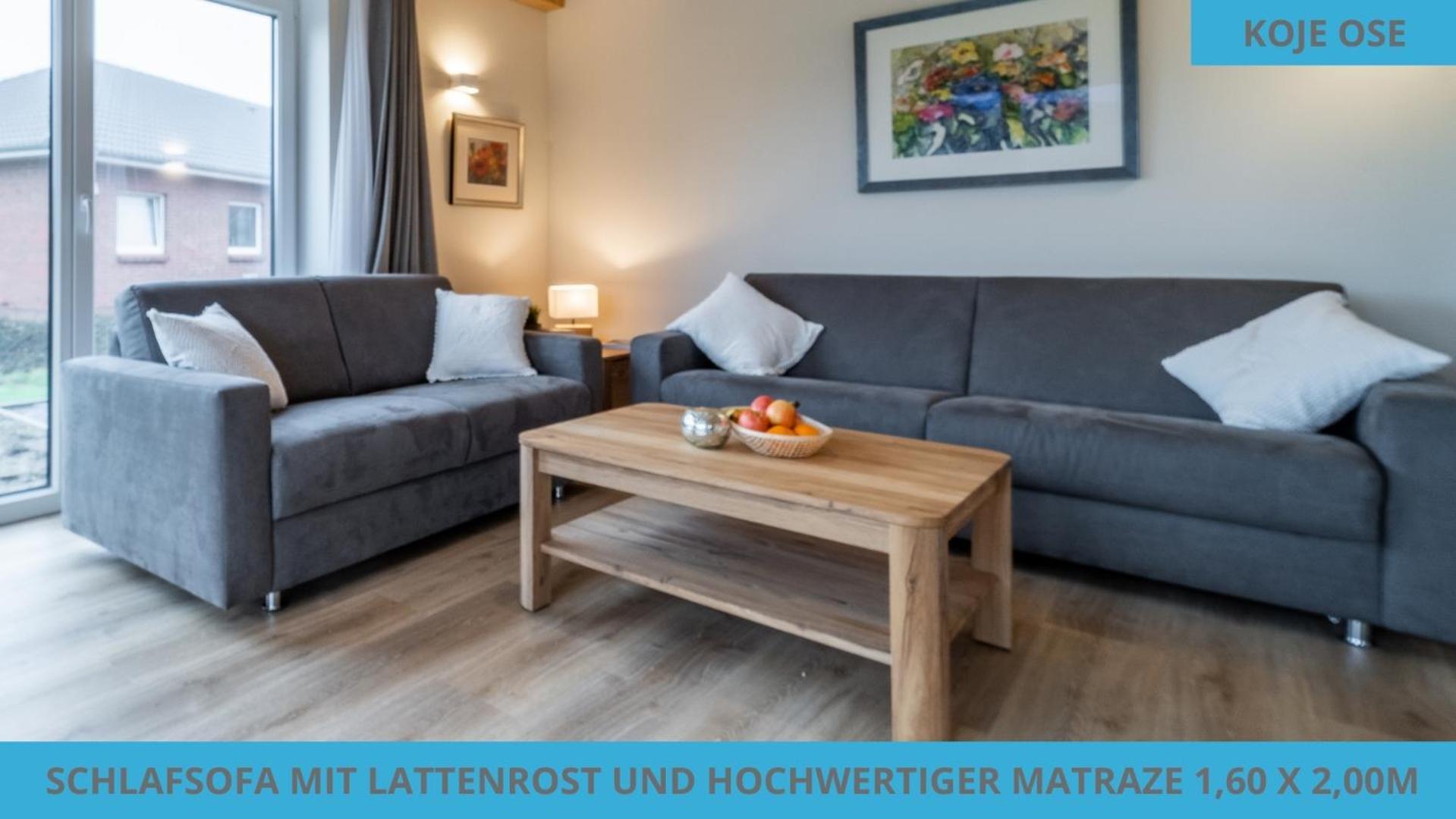 Kuestenkojen Mit 4 Ferienwohnungen Fuer 1 Bis 8 Pers Mit Diversen Schlafzimmern, Garten Oder Balkon Бюзум Экстерьер фото