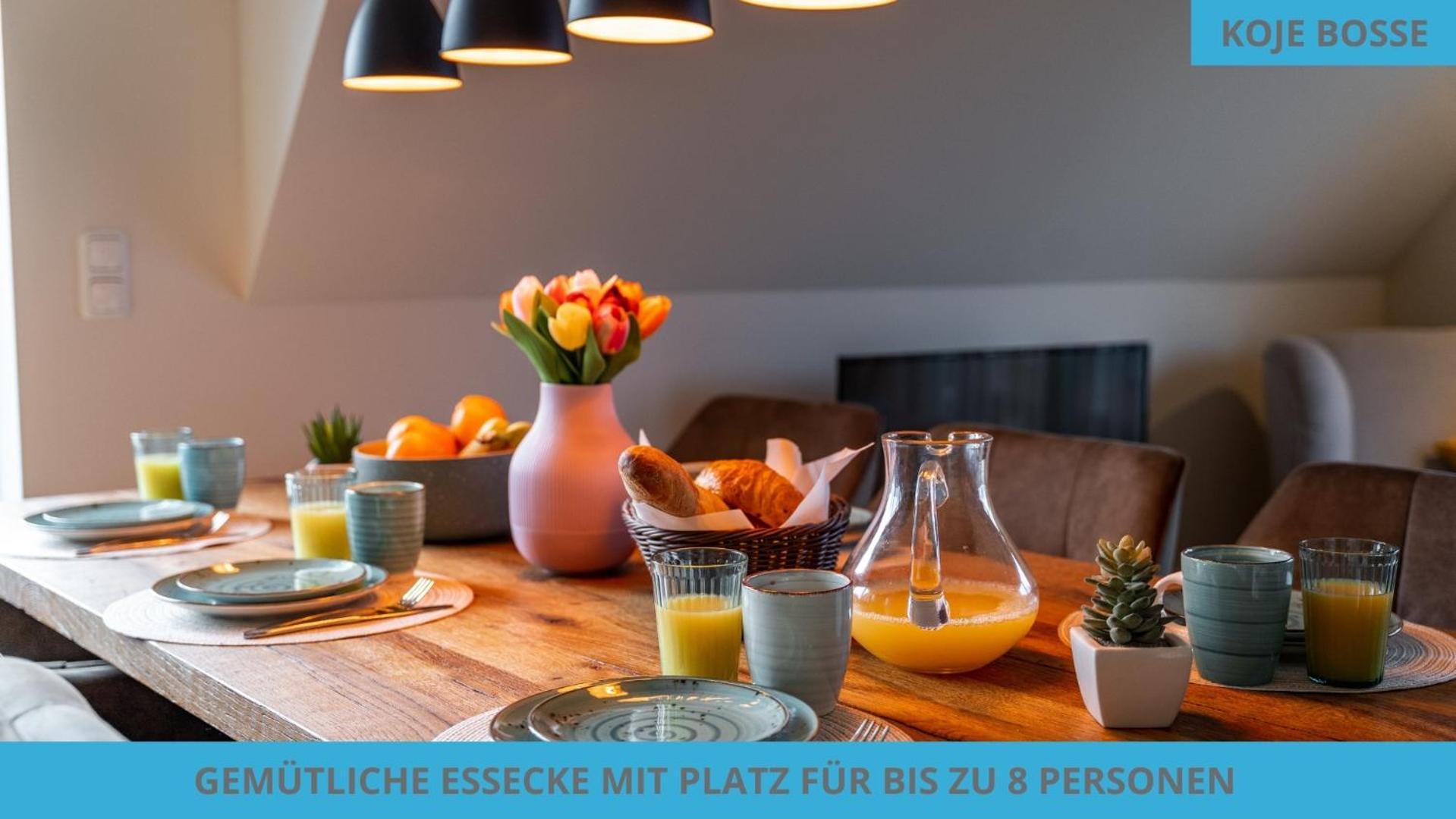 Kuestenkojen Mit 4 Ferienwohnungen Fuer 1 Bis 8 Pers Mit Diversen Schlafzimmern, Garten Oder Balkon Бюзум Экстерьер фото
