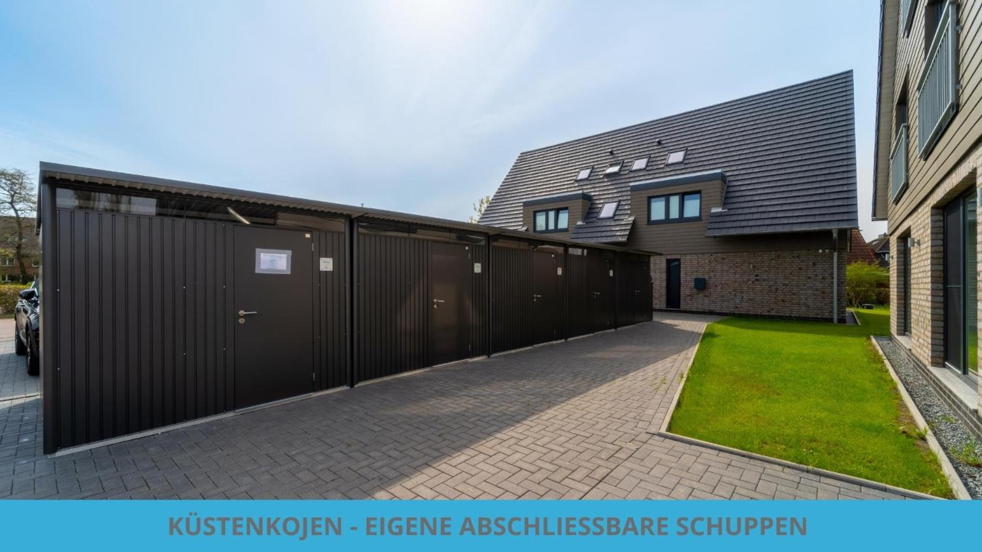 Kuestenkojen Mit 4 Ferienwohnungen Fuer 1 Bis 8 Pers Mit Diversen Schlafzimmern, Garten Oder Balkon Бюзум Экстерьер фото